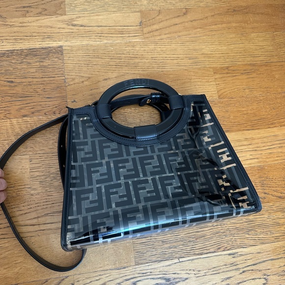 Fendi Runaway Small PVC shopper Tote - Picture 3 of 3